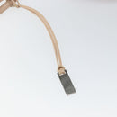 GUCCI Tote Bag Leather Beige Silver 002 1054 Auth bs29889-10