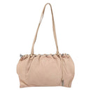 GUCCI Tote Bag Leather Beige Silver 002 1054 Auth bs29889-13