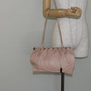 GUCCI Tote Bag Leather Beige Silver 002 1054 Auth bs29889-22