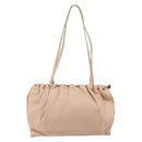 GUCCI Tote Bag Leather Beige Silver 002 1054 Auth bs29889-2