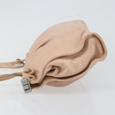 GUCCI Tote Bag Leather Beige Silver 002 1054 Auth bs29889-4