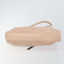 GUCCI Tote Bag Leather Beige Silver 002 1054 Auth bs29889-5