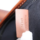 Berluti Calligraphy Tote Bag Canvas Leather Beige Silver Auth bs29891-20