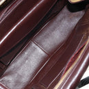 CHANEL V stitch Shoulder Bag Lamb Skin Brown Gold CC Auth bs29893-10