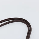 CHANEL V stitch Shoulder Bag Lamb Skin Brown Gold CC Auth bs29893-14