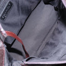 CHANEL Paris Biarritz Tote Bag Coated Canvas Dark Brown Silver CC Auth bs29897-11