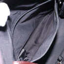 CHANEL Paris Biarritz Tote Bag Coated Canvas Dark Brown Silver CC Auth bs29897-23