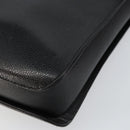 CHANEL Briefcase Caviar Skin Black Gold CC Auth bs29898-8