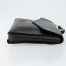 CHANEL Briefcase Caviar Skin Black Gold CC Auth bs29898-3