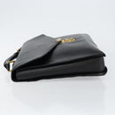 CHANEL Briefcase Caviar Skin Black Gold CC Auth bs29898-4