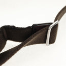 Berluti Shoulder Bag Leather Brown Silver Auth bs29899-9