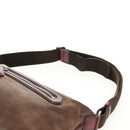 Berluti Shoulder Bag Leather Brown Silver Auth bs29899-15