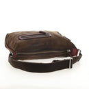 Berluti Shoulder Bag Leather Brown Silver Auth bs29899-8