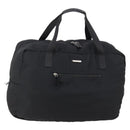 GUCCI Boston Bag Nylon Black Silver 012 0389 Auth bs29901-1