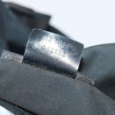 GUCCI Boston Bag Nylon Black Silver 012 0389 Auth bs29901-12