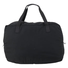 GUCCI Boston Bag Nylon Black Silver 012 0389 Auth bs29901 - 0