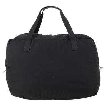 GUCCI Boston Bag Nylon Black Silver 012 0389 Auth bs29901 - 0