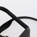 GUCCI Boston Bag Nylon Black Silver 012 0389 Auth bs29901-14