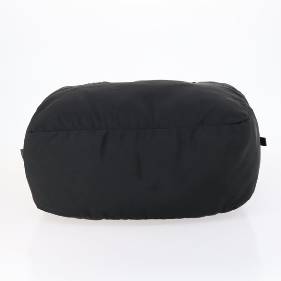 GUCCI Boston Bag Nylon Black Silver 012 0389 Auth bs29901