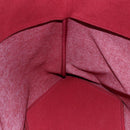 BOTTEGA VENETA Chain Tote Bag Canvas Outlet Red Auth bs29902-17