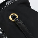 Salvatore Ferragamo Tote Bag Nylon Black Gold Auth bs29903-10