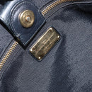 Salvatore Ferragamo Tote Bag Nylon Black Gold Auth bs29903-18