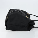 Salvatore Ferragamo Tote Bag Nylon Black Gold Auth bs29903-3