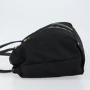 Salvatore Ferragamo Tote Bag Nylon Black Gold Auth bs29903-4