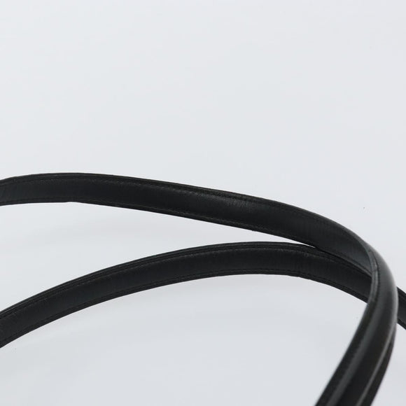 Salvatore Ferragamo Tote Bag Nylon Black Gold Auth bs29903