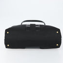 Salvatore Ferragamo Tote Bag Nylon Black Gold Auth bs29903-5