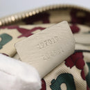GUCCI GG Canvas Guccissima Historia Bag Leather White Gold 197019 Auth bs29904-12