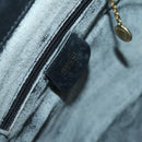 GUCCI Bamboo Backpack Leather Black Gold 003 2058 0030 Auth bs29906-21