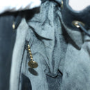 GUCCI Bamboo Backpack Leather Black Gold 003 2058 0030 Auth bs29906-22