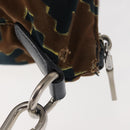 PRADA Tote Bag Canvas 2way Navy Brown Auth bs29907-10