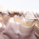 CHANEL New Travel Line Pouch Nylon Beige CC Auth bs29909-11