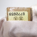 CHANEL New Travel Line Pouch Nylon Beige CC Auth bs29909-12