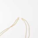 CHANEL New Travel Line Pouch Nylon Beige CC Auth bs29909-8