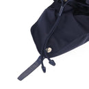 PRADA Backpack Nylon Navy Silver Auth bs29913-21