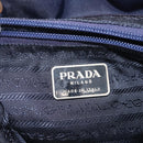 PRADA Backpack Nylon Navy Silver Auth bs29913-22