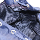 PRADA Backpack Nylon Navy Silver Auth bs29913-24