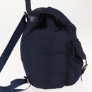 PRADA Backpack Nylon Navy Silver Auth bs29913-4