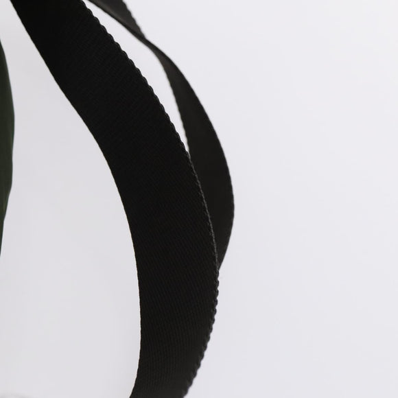 PRADA Backpack Nylon Khaki Silver Auth bs29914