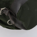 PRADA Backpack Nylon Khaki Silver Auth bs29914-19