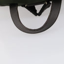 PRADA Backpack Nylon Khaki Silver Auth bs29914-7