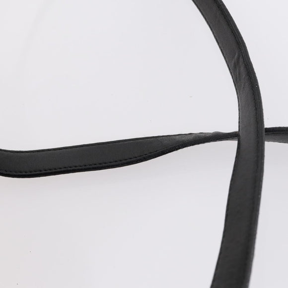 PRADA Backpack Leather Suede Black Auth bs29915