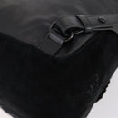 PRADA Backpack Leather Suede Black Auth bs29915-18