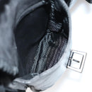 PRADA Backpack Leather Suede Black Auth bs29915-27