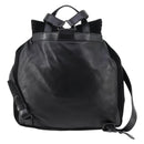 PRADA Backpack Leather Suede Black Auth bs29915-2