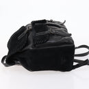 PRADA Backpack Leather Suede Black Auth bs29915-4