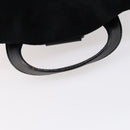 PRADA Backpack Leather Suede Black Auth bs29915-7